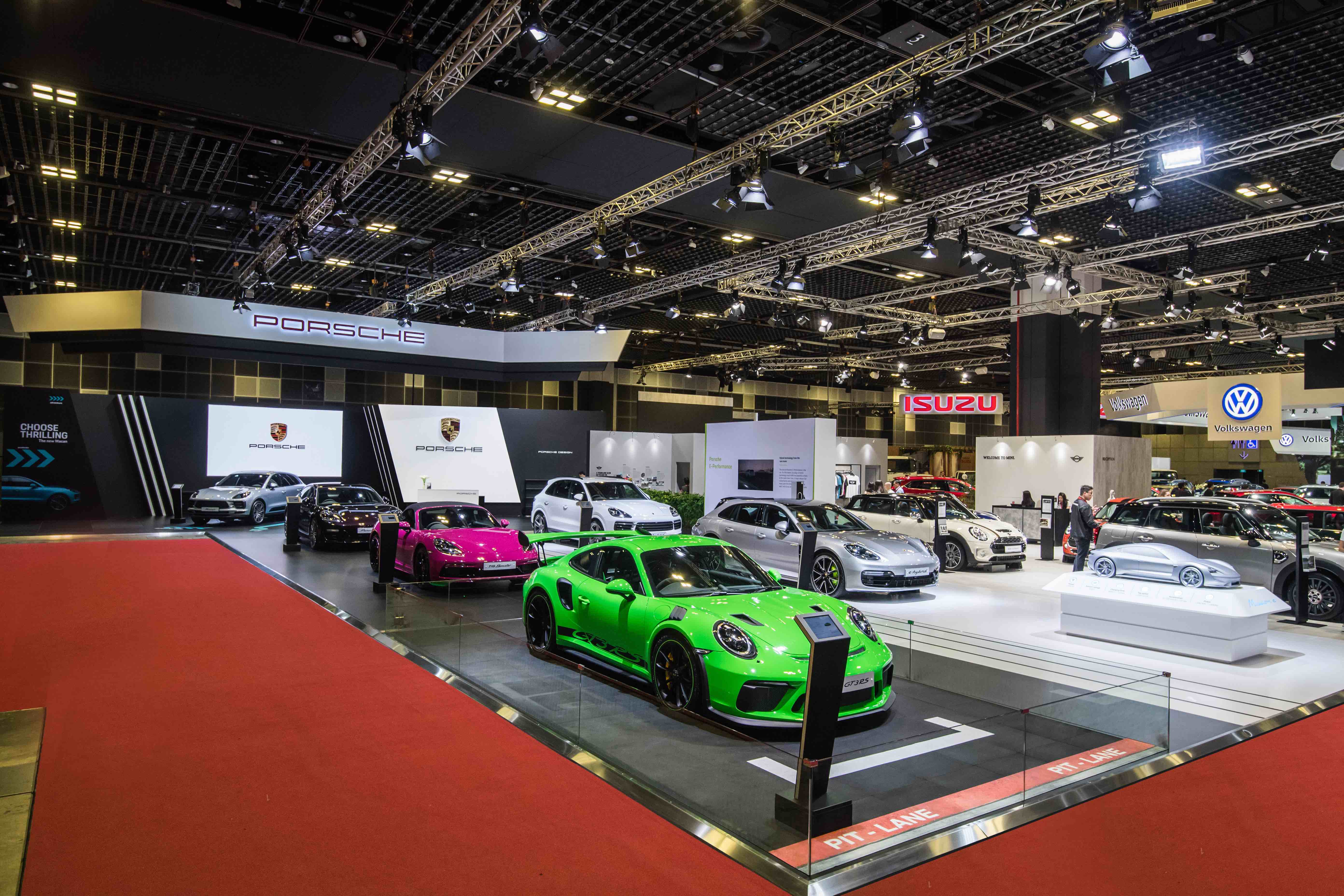 Porsche at the Singapore Motorshow 2019