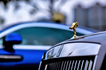 The iconic Rolls-Royce emblem - The Spirit of Ecstasy
